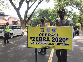Polres Bantaeng Gelar Operasi Zebra 2020, Ini Pelanggaran Yang Disasar
