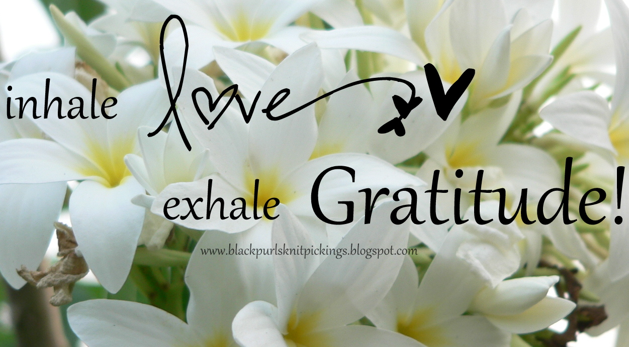 inhale love exhale gratitude