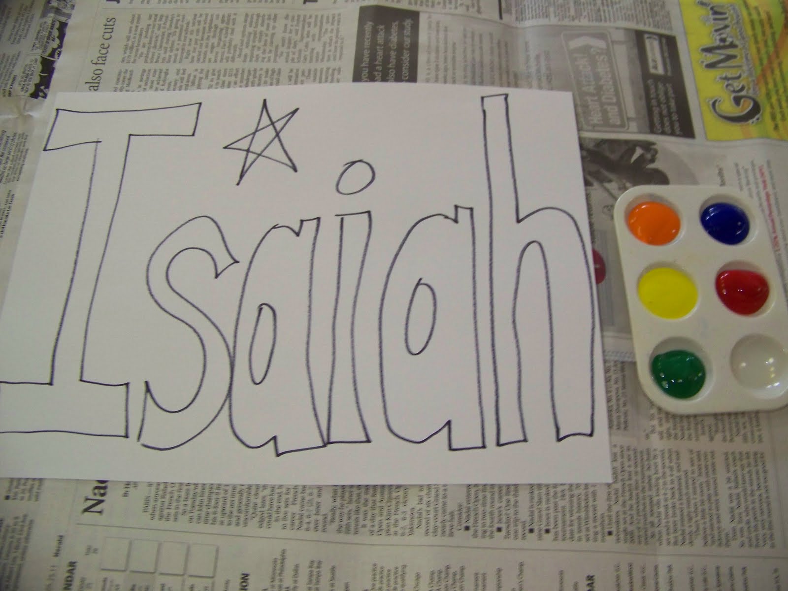 Henle House Chronicles Paint Your Name