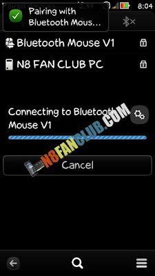 A4Tech BT-310 Wireless Mouse Pairing with Nokia 808 Pure View A4Tech BT-310 Wireless Mouse Pairing with Nokia 808 Pure View