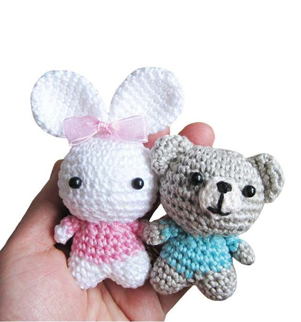 Kawaii animals Crochet pattern