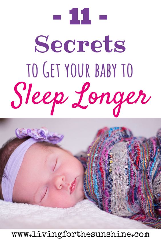 How to Get Baby Sleep How to make baby sleep longer during day