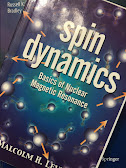 Spin Dynamics, by Malcom Levitt, superimposed on Intermediate Physics for Medicine and Biology.