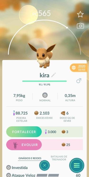 Aprenda a evoluir seu Eevee para Espeon ou Umbreon em Pokémon GO