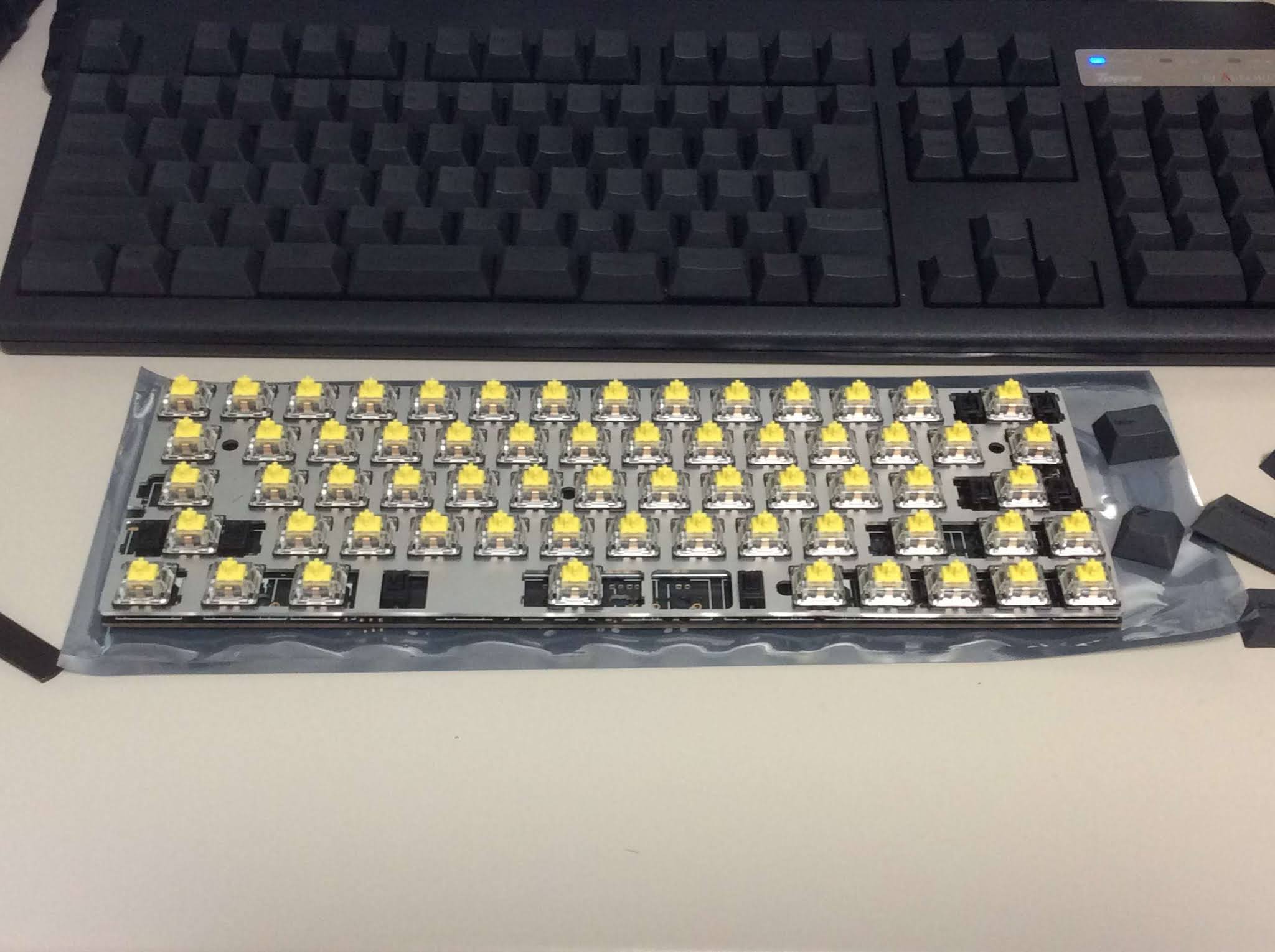 2.4GHz無線分割キーボード 自作キーボード