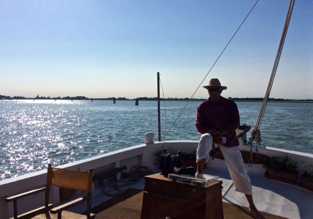 Sailing the Eolo on the Venetian Lagoon