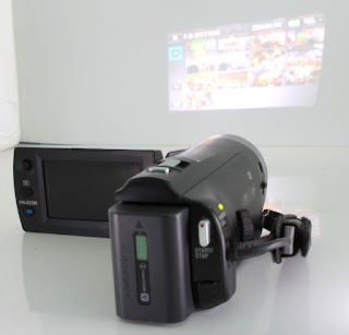 2nd HD Handycam Sony PJ340E with Projector