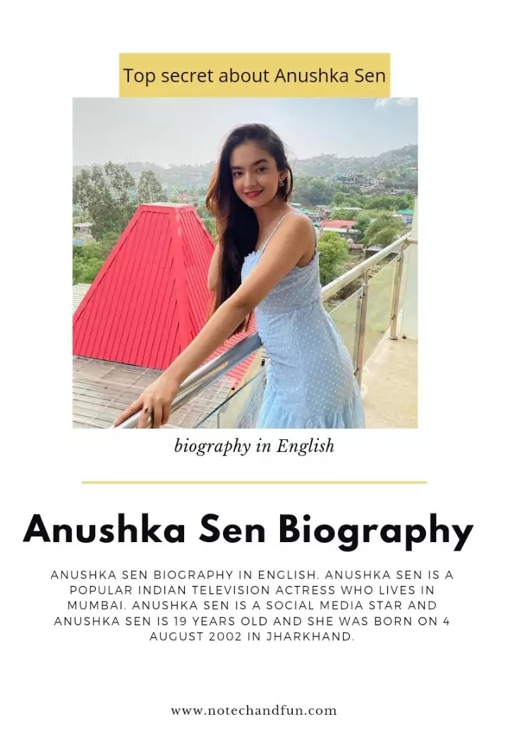 Anushka Sen biography in English