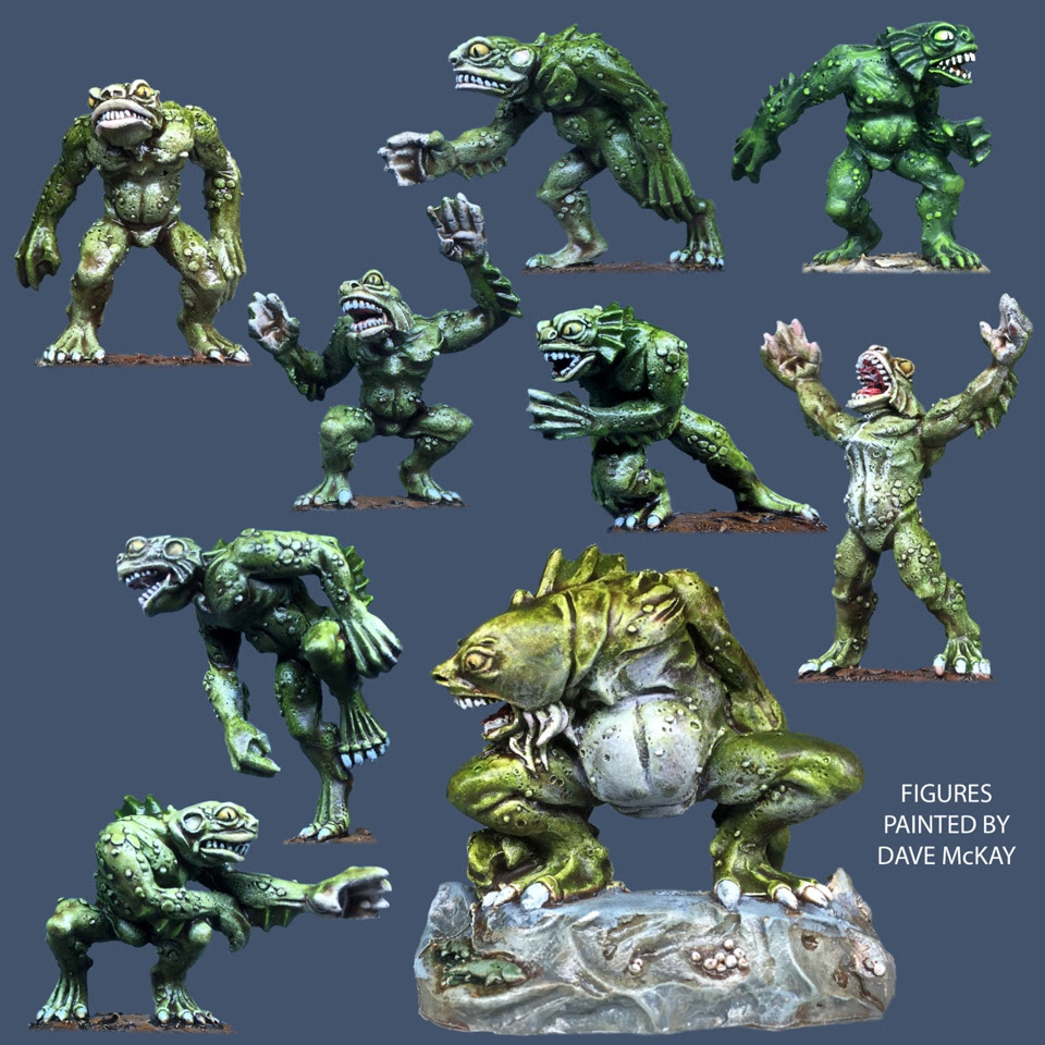 Tabletop Fix Crucible Crush/Pulp Figures Cthulhu 28's Release