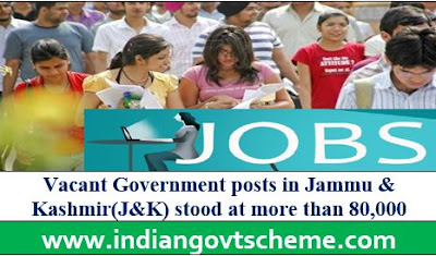 VACANT POSTS IN J&K