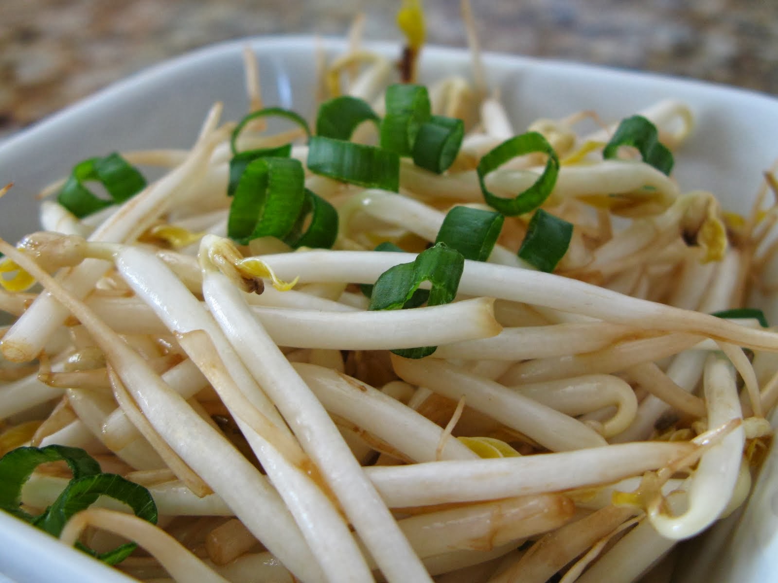 How to Make Korean Soybean Sprout Salad Kong Namul Sangchae Asian Cooking Recipe Cuisine