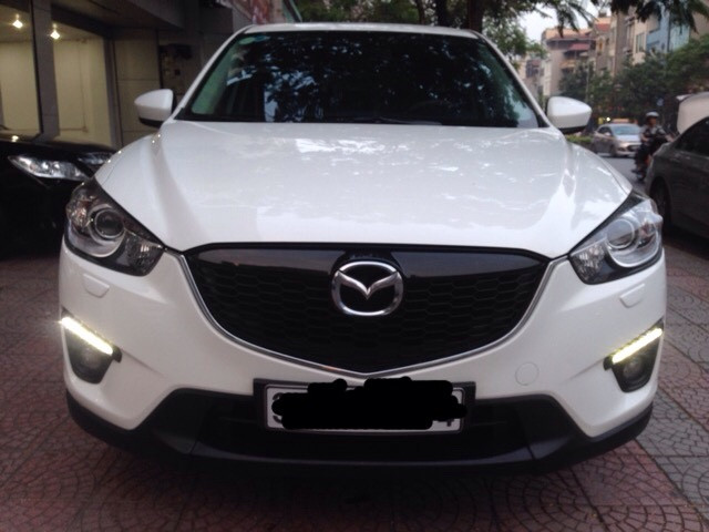 Xe Mazda CX5 đời 2014 đăng kí 2015| Bán xe Mazda CX-5 2 cầu cũ| Xe Mazda CX5 cũ Bán mazda cx5 màu trắng sản xuất 2014 đăng ký 15 hai cầu bản full đồ Hotline: 0906.295.222