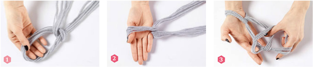 Вяжем шаль руками. Shawl  Arm Knitting