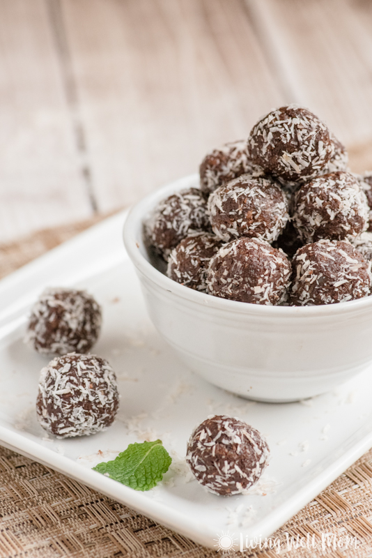 Chocoláte Mínt Bálls Healthy Food Recipes