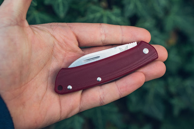 Gear of the Week #GOTW KW 46   Benchmade 319-1 Proper, Red G10  Slipjoint-Messer 03