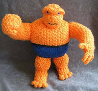 PATRON GRATIS LA COSA | LOS CUATRO FANTASTICOS AMIGURUMI DE PUNTO 848