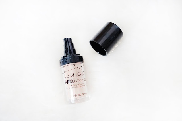 LA Girl HD Long Wear Illuminating Pro Coverage Foundation Review