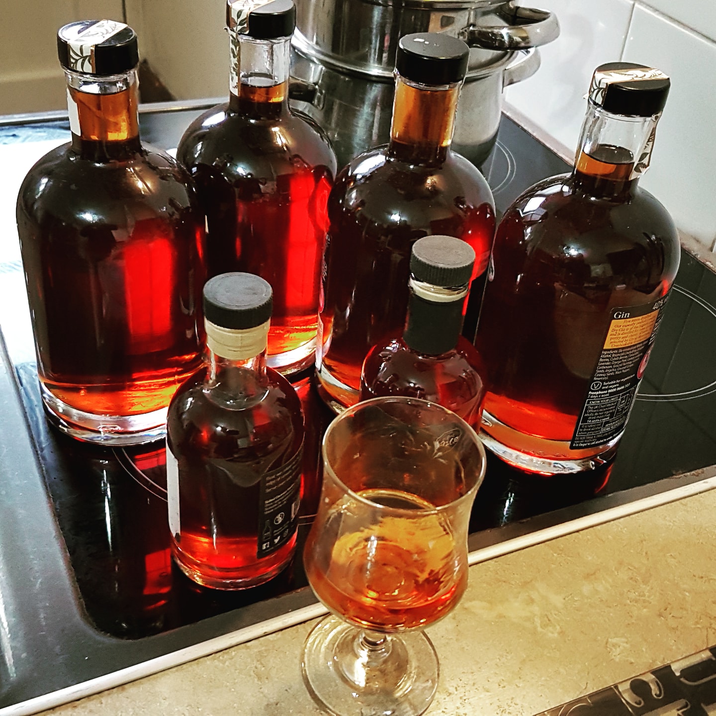 It's Damson or Sloe Gin making time