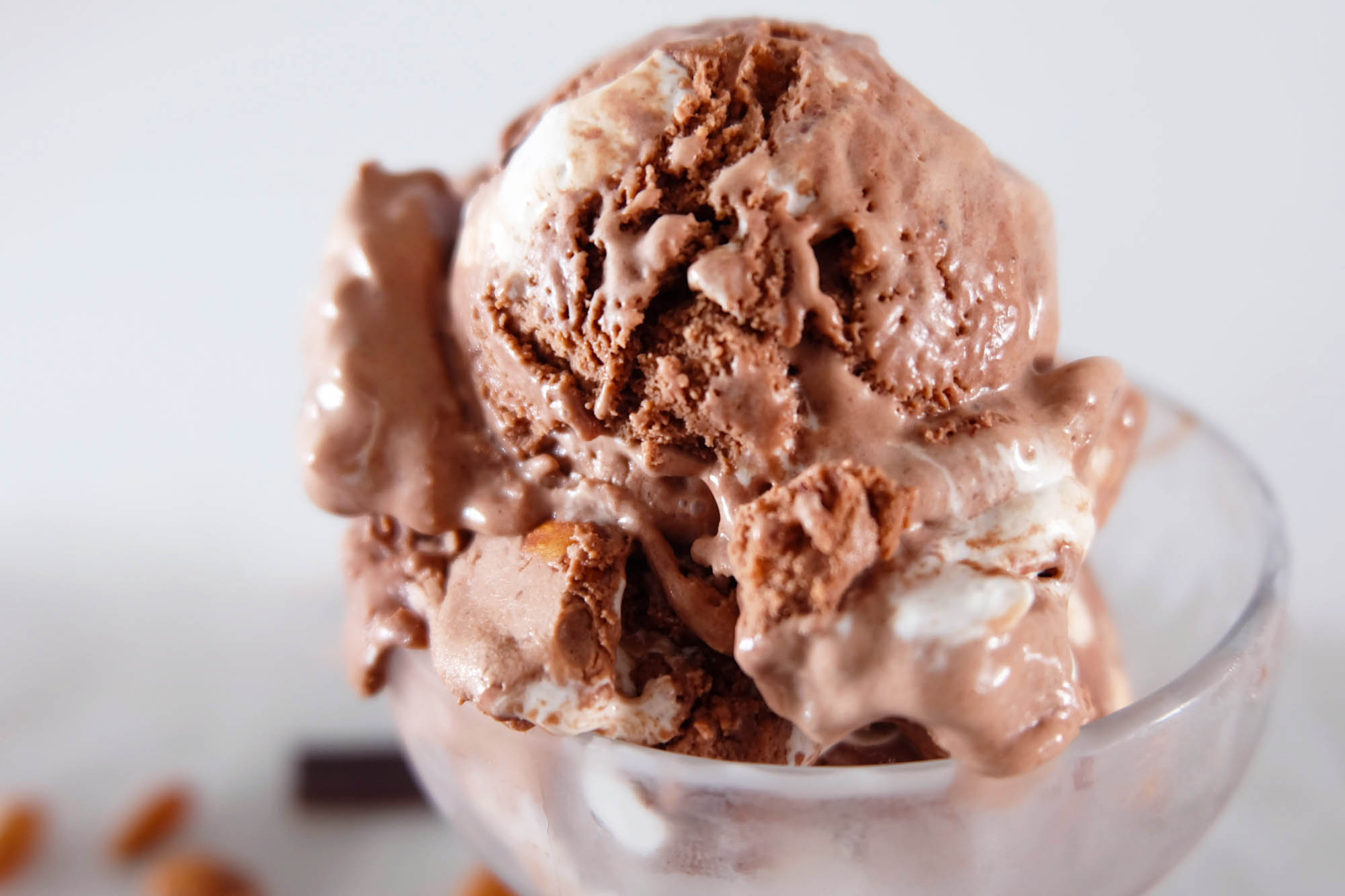 Heavenly Hash Ice Cream The Bake Dept