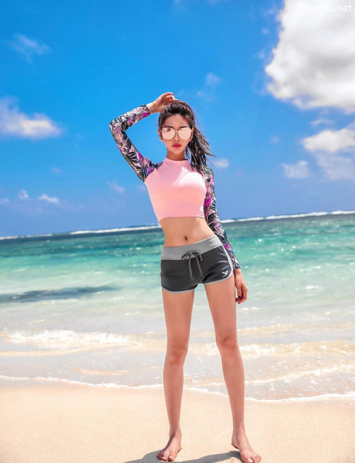 Image Korean Fashion Model - Park Jung Yoon - Summer Beachwear Collection - TruePic.net - Picture-62