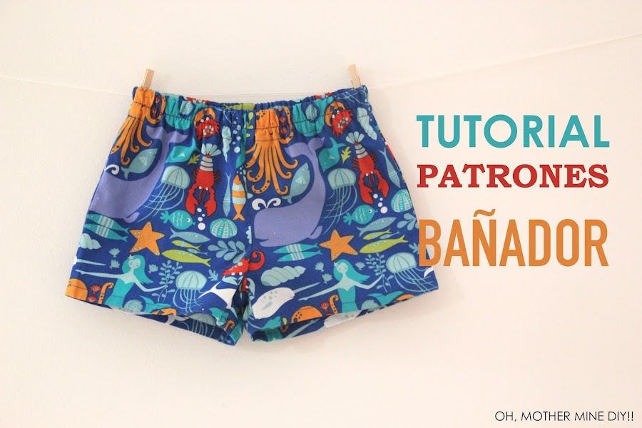 Como hacer bañador de niño diy patrones gratis