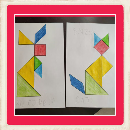 animales con el tangram