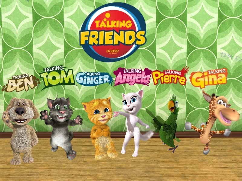 Питомец говорящего тома. Игра talking Tom friends Джинджер. Том и его друзья 2. Персонажи Тома и его друзей. Том и его друзья имена персонажей.
