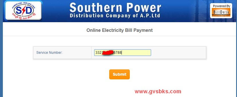 How To Pay Current Bill Online Apspdcl Sai
