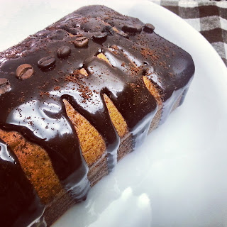 plumcake al caffè e cioccolato fondente