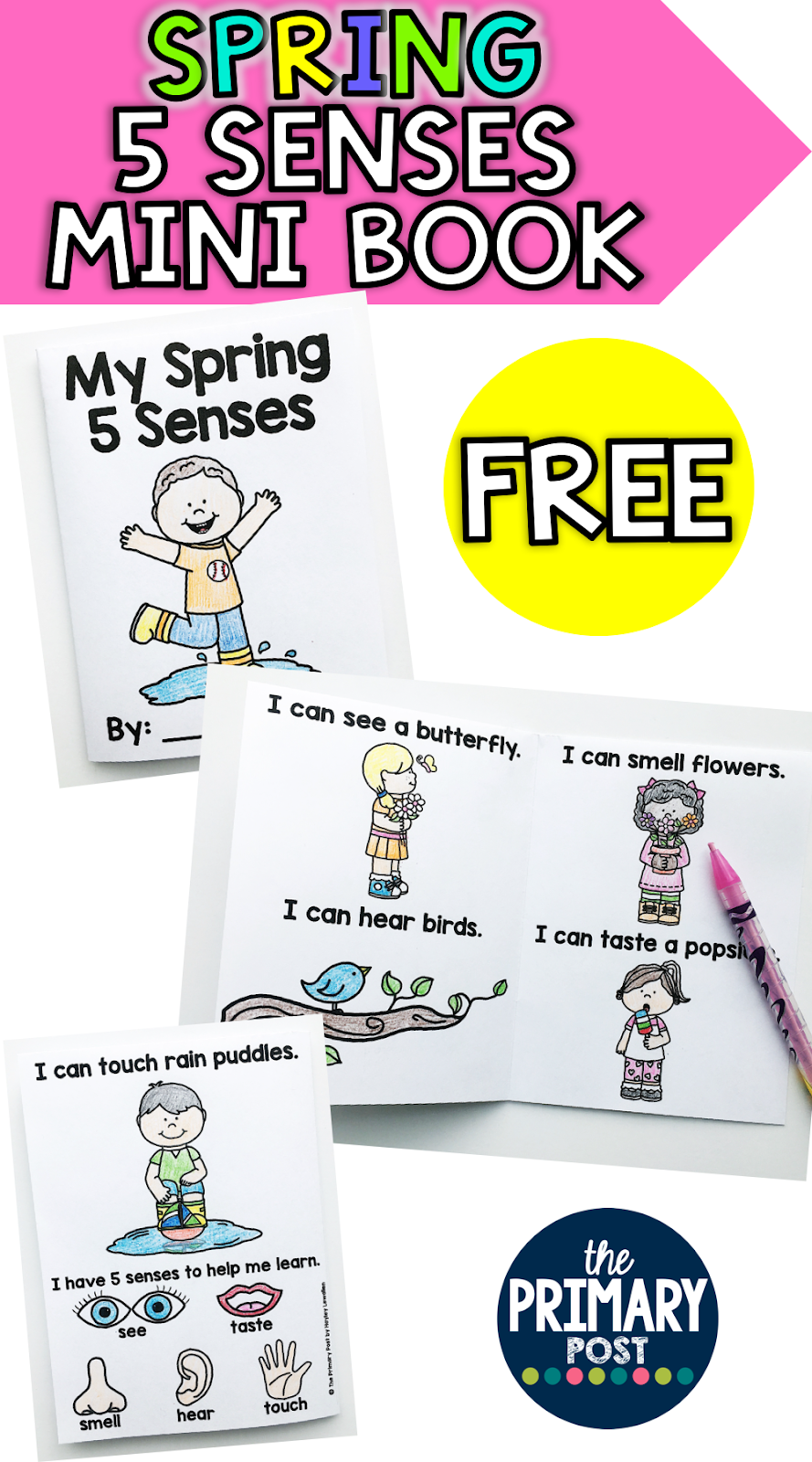 FREE Spring Roll and Cover Math Activity - The Kindergarten Connection