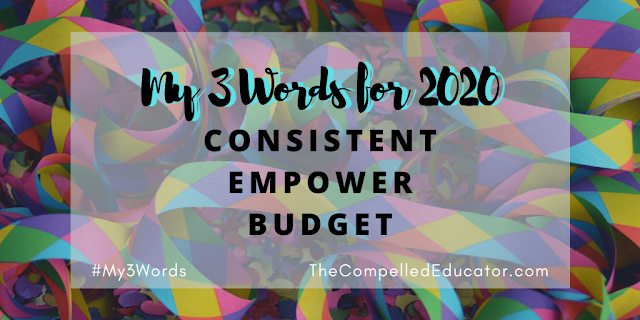 My 3 words for 2020 by @Jennifer_Hogan #my3words