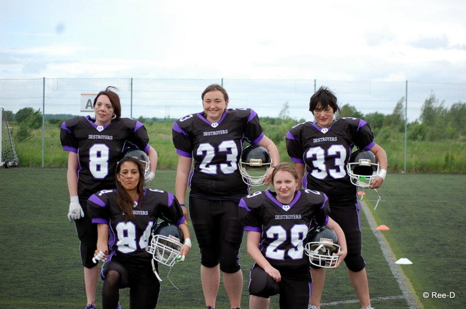 That American Football Girl First Ever Women's 5v5 Tournament