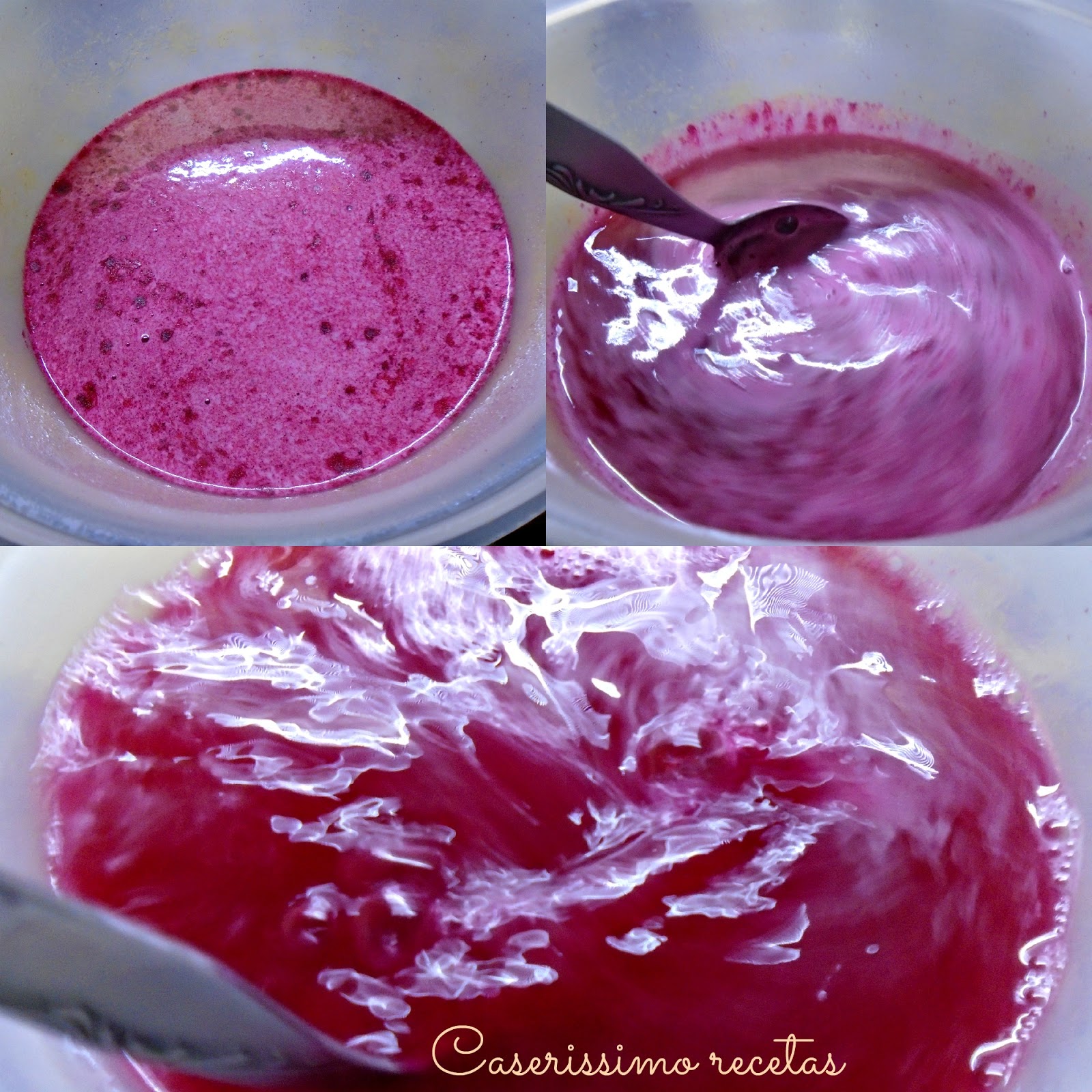 GELATINA ESPUMOSA o light) Caserissimo