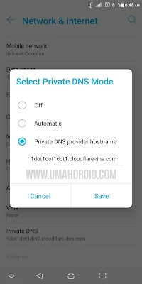 Private DNS Mode Zenfone