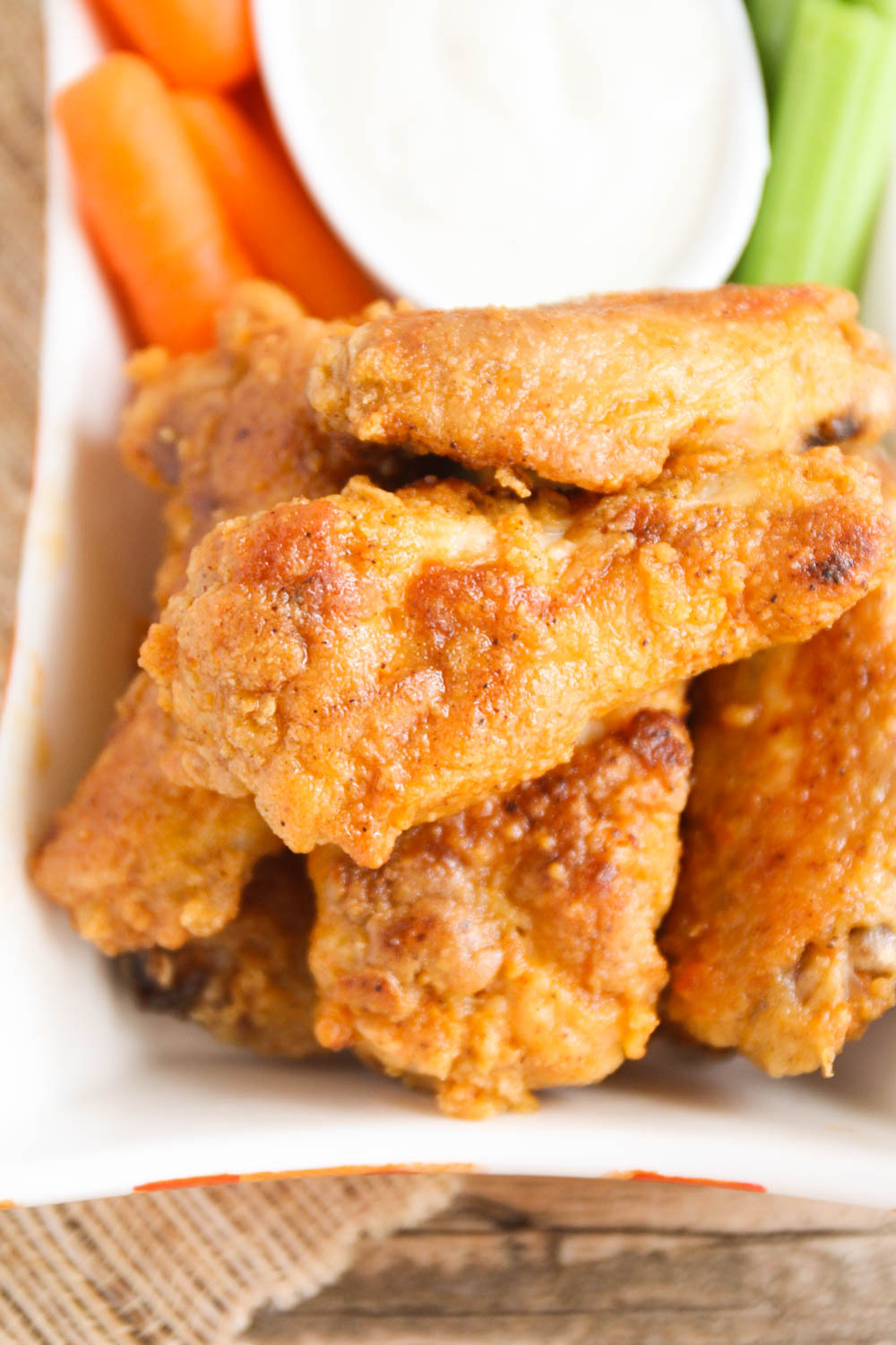 Crispy Baked Chicken Wings - The Baker Upstairs