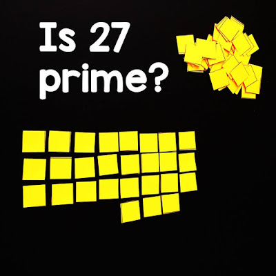 If your students struggle with the idea of prime vs. composite numbers, this hands-on investigation activity into prime numbers may be helpful, especially to the kinesthetic learners in your classroom.