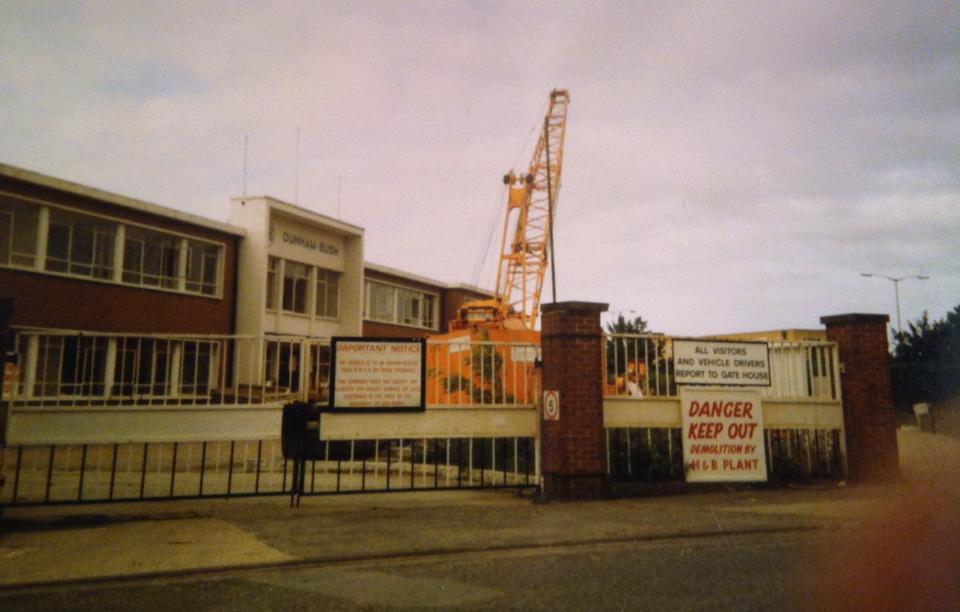 Demolition of Dunham and Bush