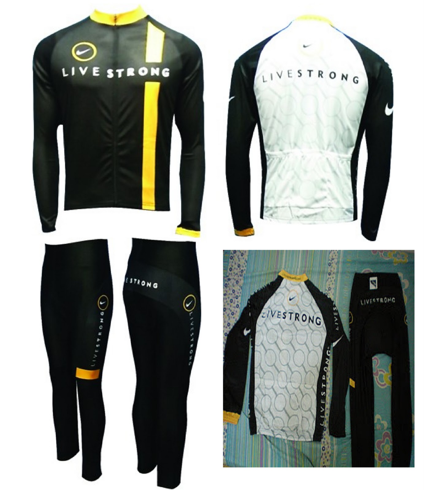 NIKE LIVESTRONG 2011 CYCLING JERSEYKurus Sihat Cantik