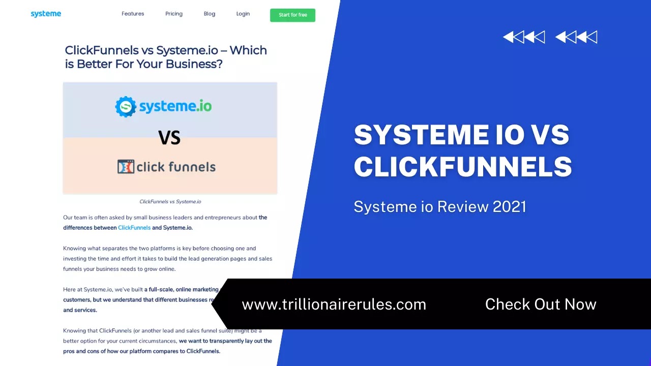 Systeme.io Review : Business & affiliation (Complete presentation) -  YoomWeb.com