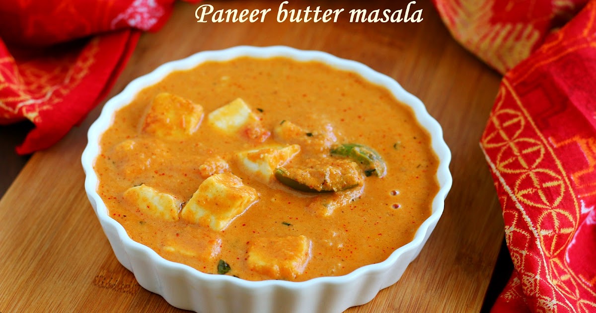 PANEER BUTTER MASALASIDE DISH FOR ROTI Jeyashri's Kitchen
