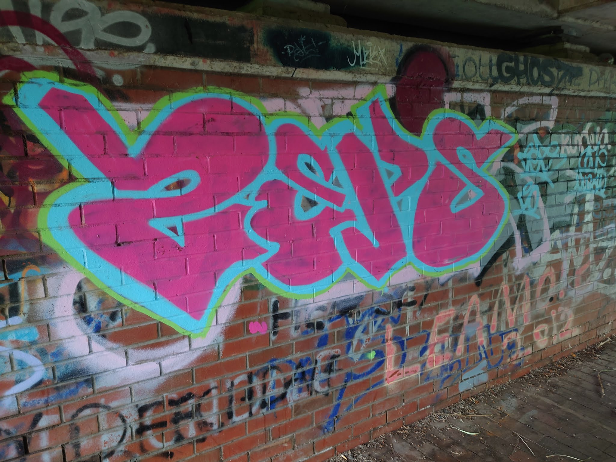 Techni Tou Dromou Art of the Road Graffiti Wolverhampton city centre