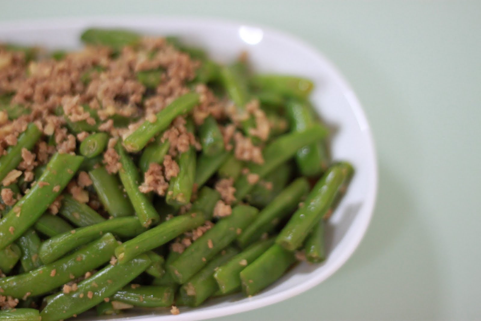 Laura in the Kitchen French Bean with Minced Pork