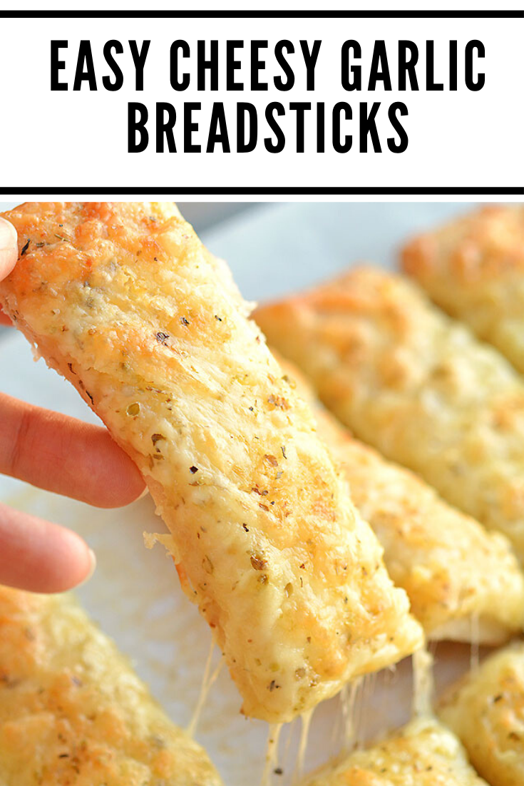 Easy Cheesy Garlic Breadsticks Chicken Recipes