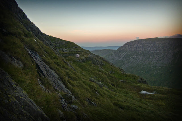 You get a really good view of St.Sunday Crag from Hard Tarn.