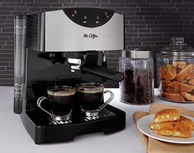 Mr coffee automatic dual shot espresso