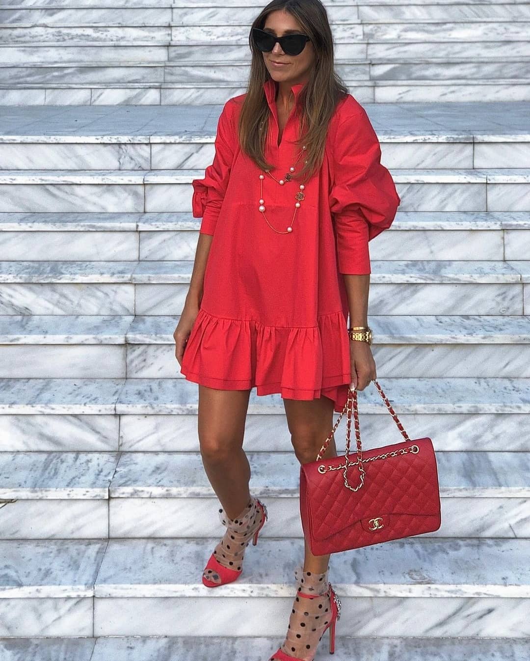 How to dress in red - 27 hottest red summer outfits for women | Melody ...