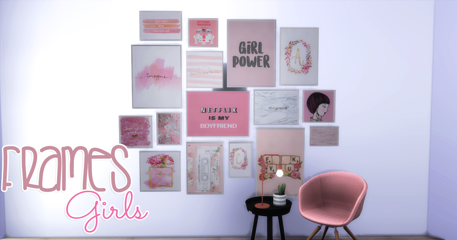 Mony Sims Frames Girls