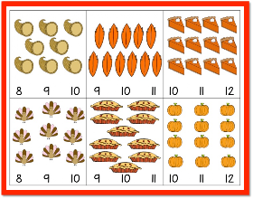Time 4 Kindergarten: Math Centers for November