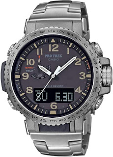 Casio Men's Pro Trek Stainless Steel Quartz Sport Watch