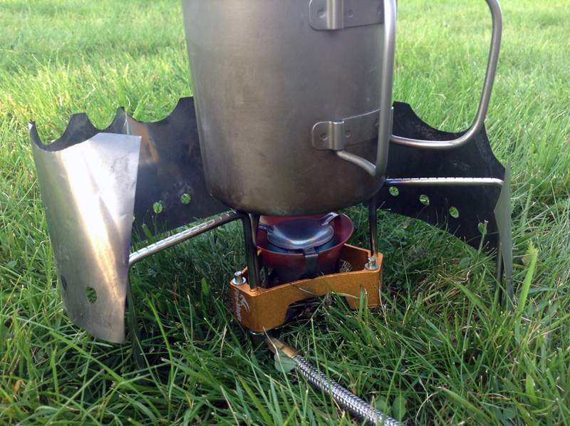 Firemaple FMSF5 petrol stove review. Bear Bones Bikepacking